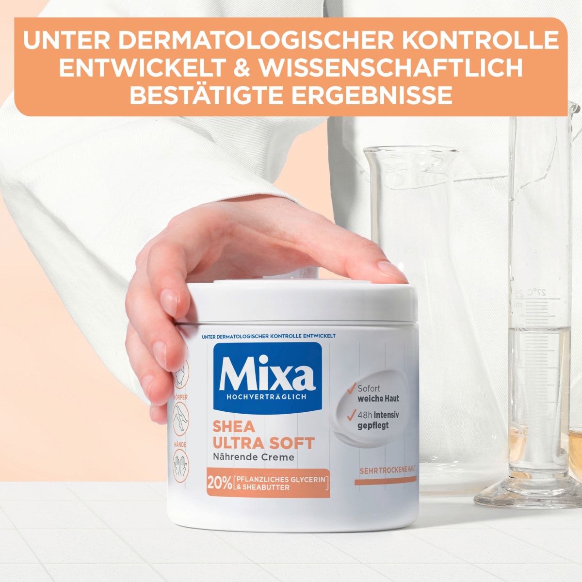 Pflegecreme Shea Intensive, 400 ml