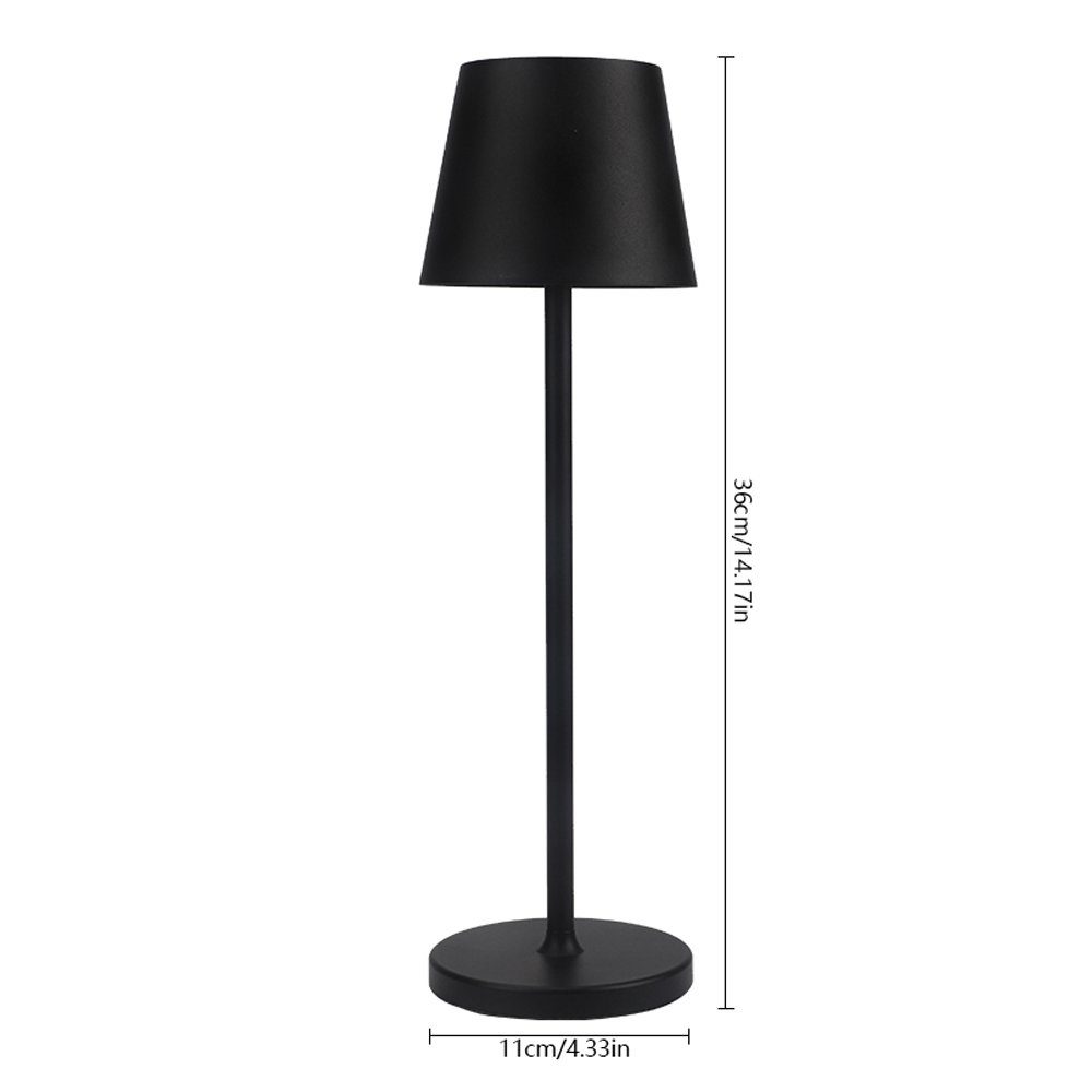 Bedee LED Tischleuchte Dimmbare LED Akku Tischleuchte Indoor & Outdoor Wiederaufladbar, 2 Stück, Akku Tischlampe, LED fest integriert, RGB Farben IP54 Dimmbare LED Akku Tischleuchte mit USB Ladestation, Für drinnen und draußen Designer Tischleuchte m