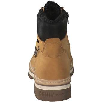 Tom Tailor Schnür Boots in gelb