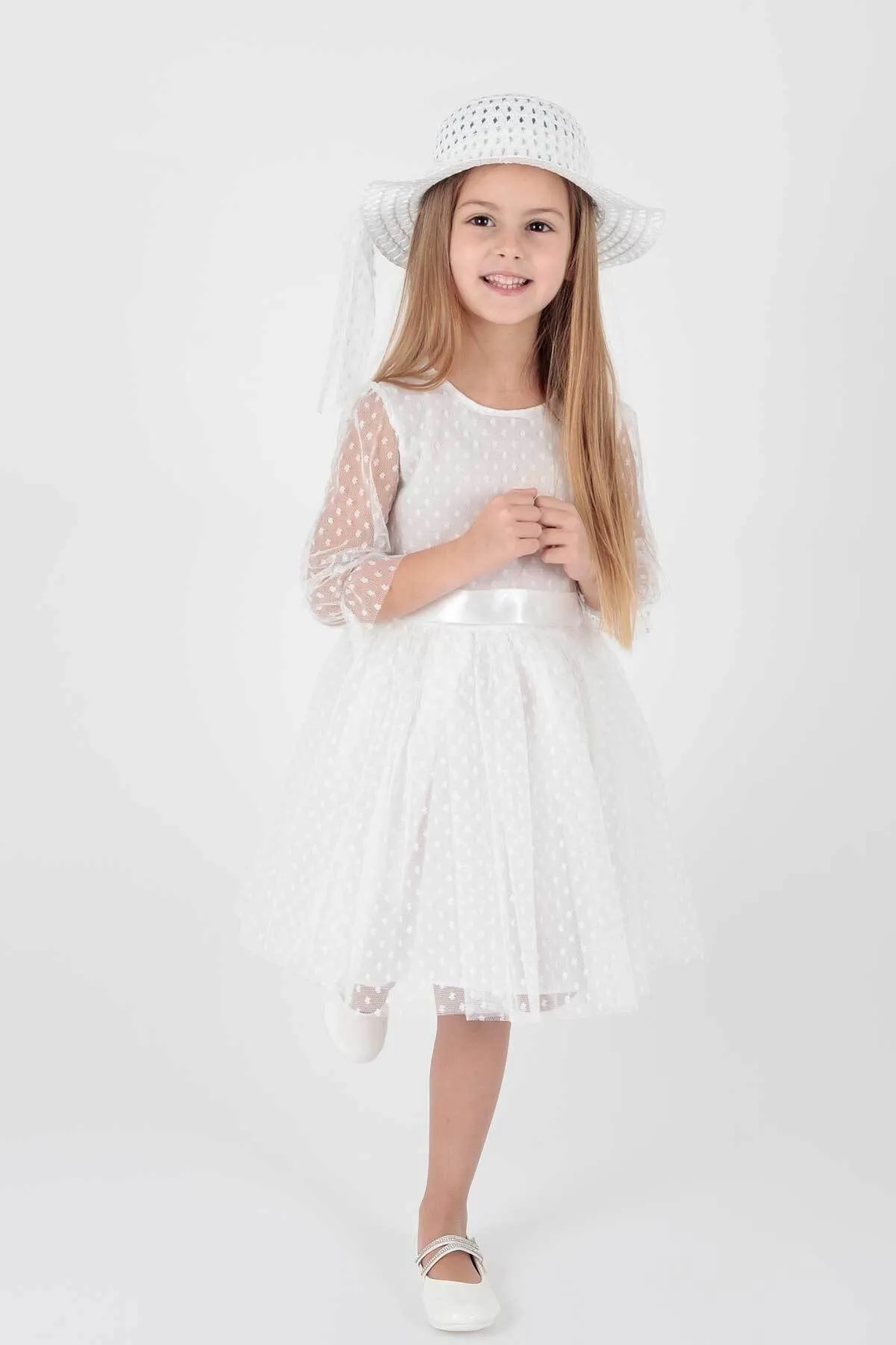 AHENGİM  Mädchenkleid Mädchenhutkleid Mädchenkleid Tüllkleid Ak2228