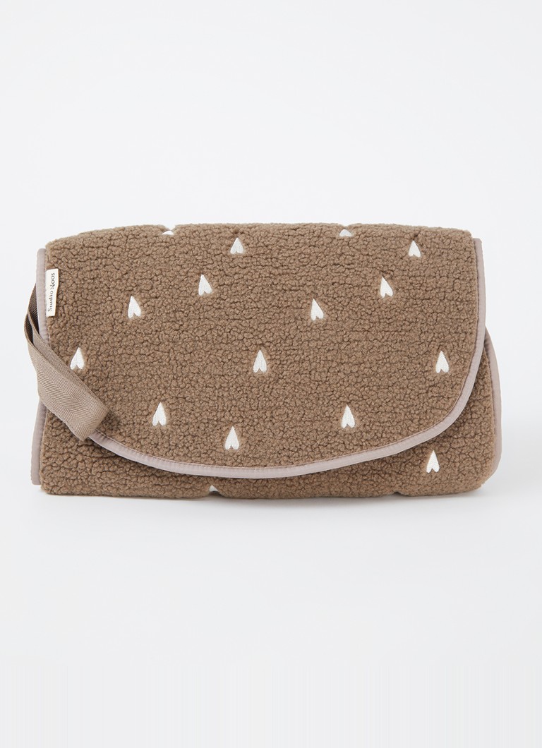 Studio Noos Hearts teddy changing mat