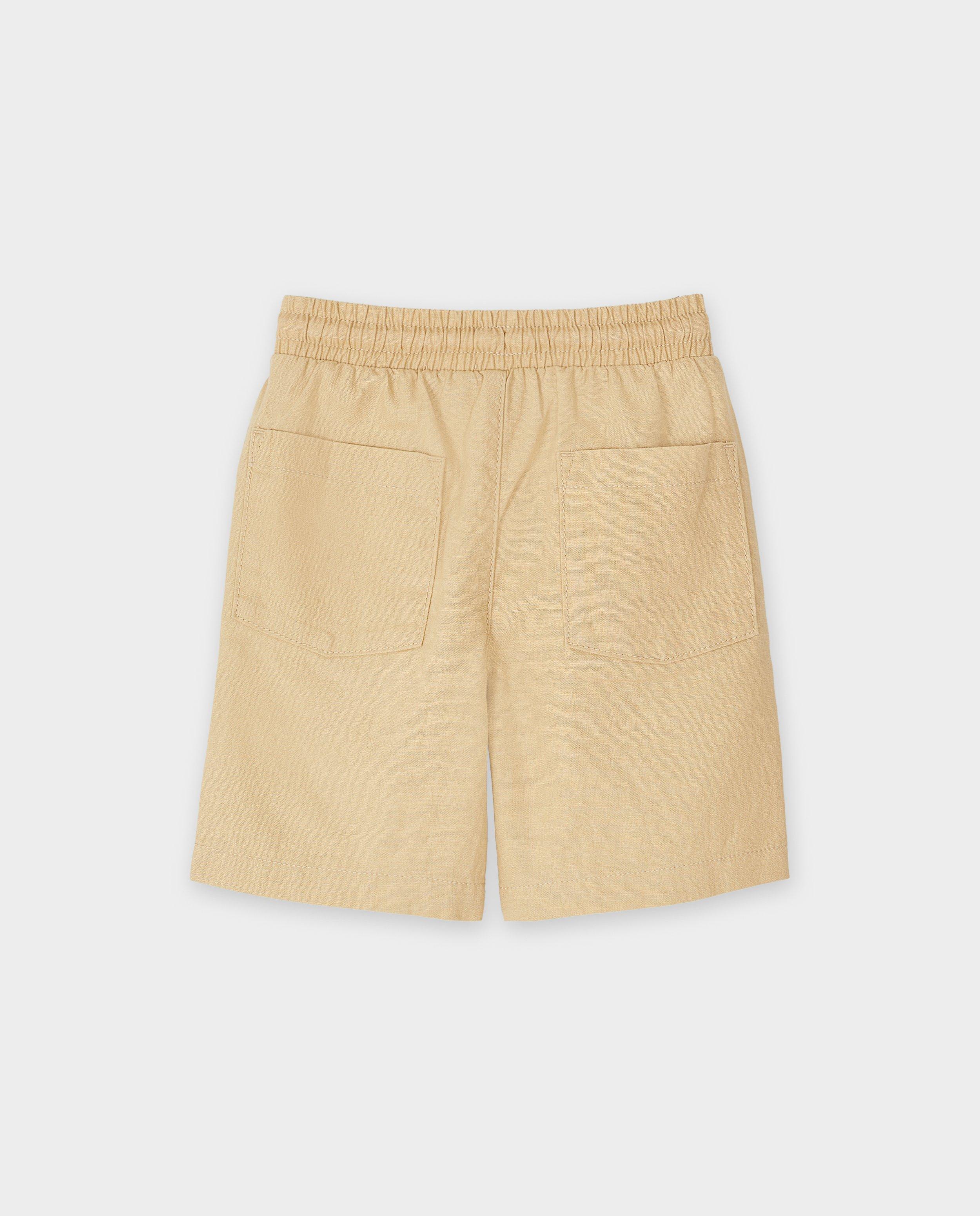 Maya Brown shorts, lös passform ljusbrun