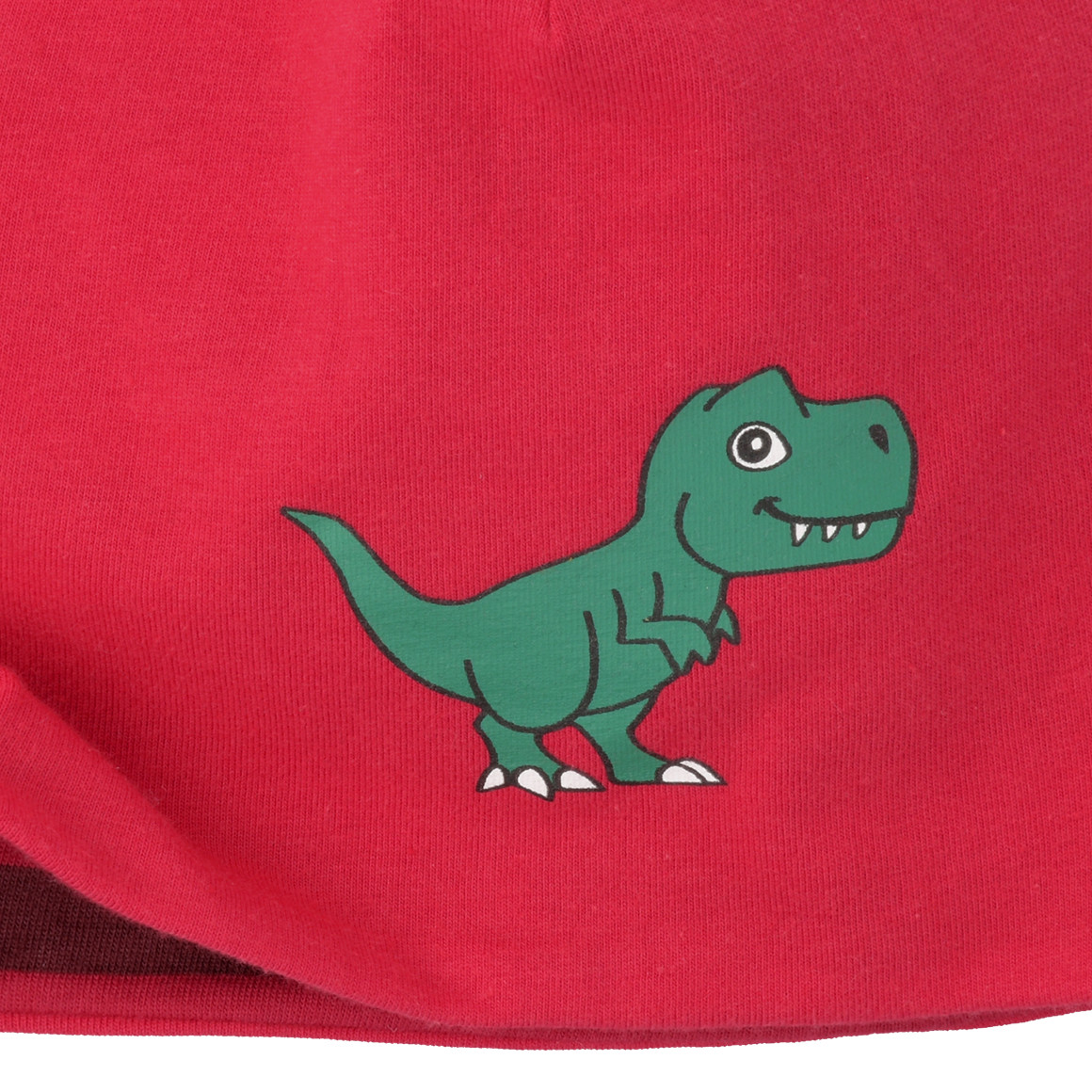 Baby Beanie mit Dino-Print