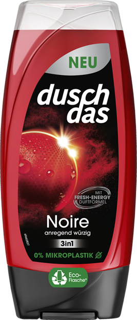 Duschdas Duschgel & Shampoo 3 in1 Noire