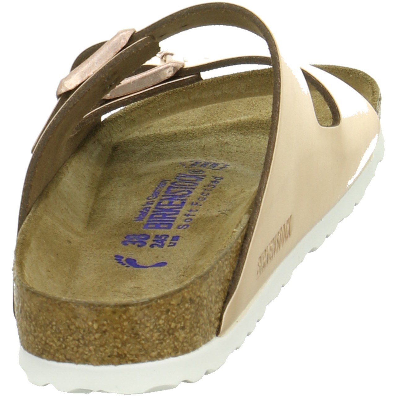 BIRKENSTOCK Pantoletten braun Arizona NL WB Metallic Copper