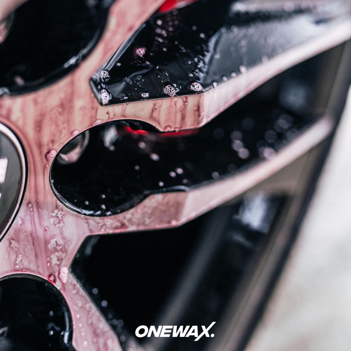 ONEWAX Pink Attack Felgenreiniger mit Wirkindikator 1L