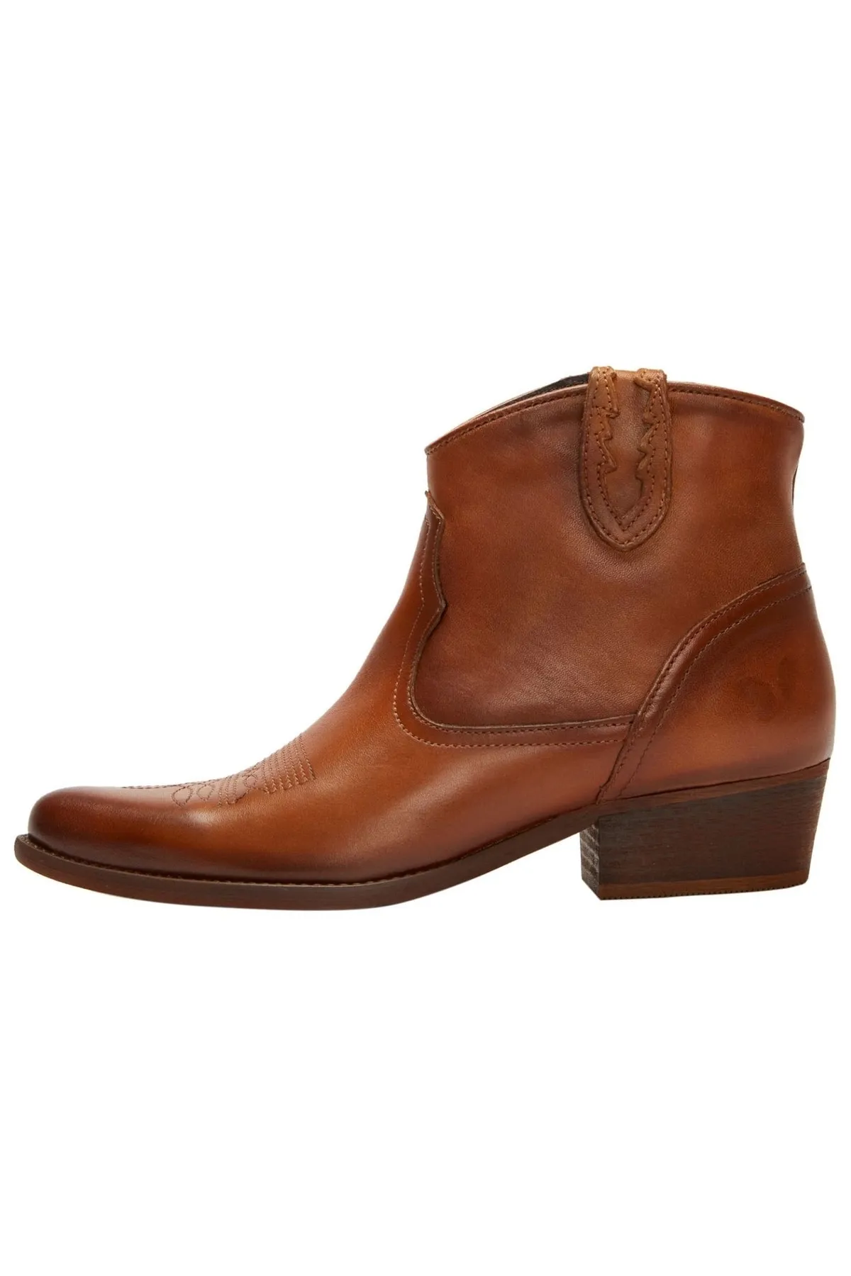 Felmini  Stiefelette - Braun - Blockabsatz