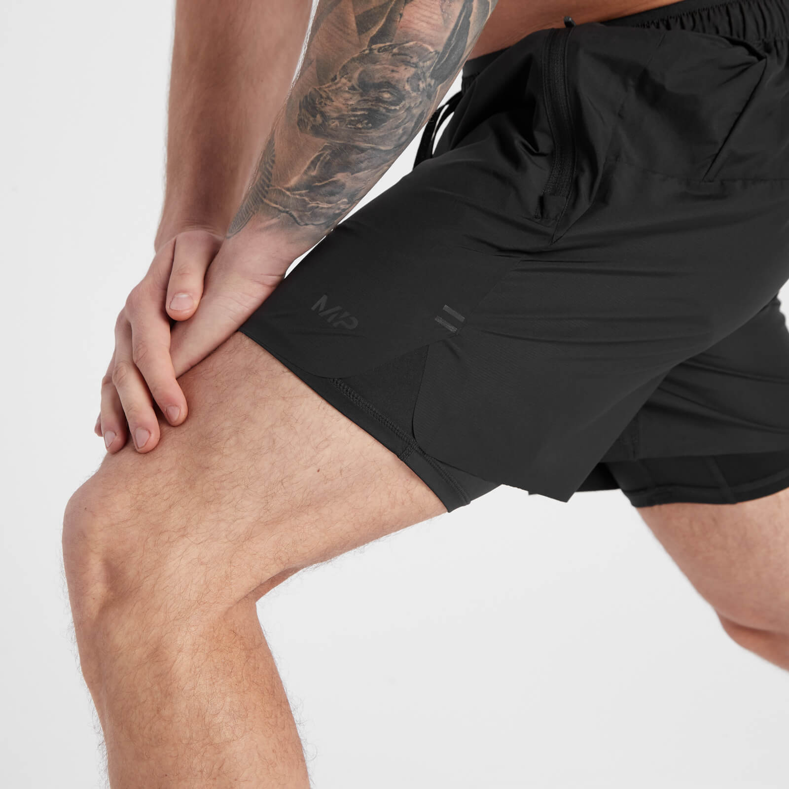 Short 2-en-1 MP Velocity Ultra pour hommes – Noir
