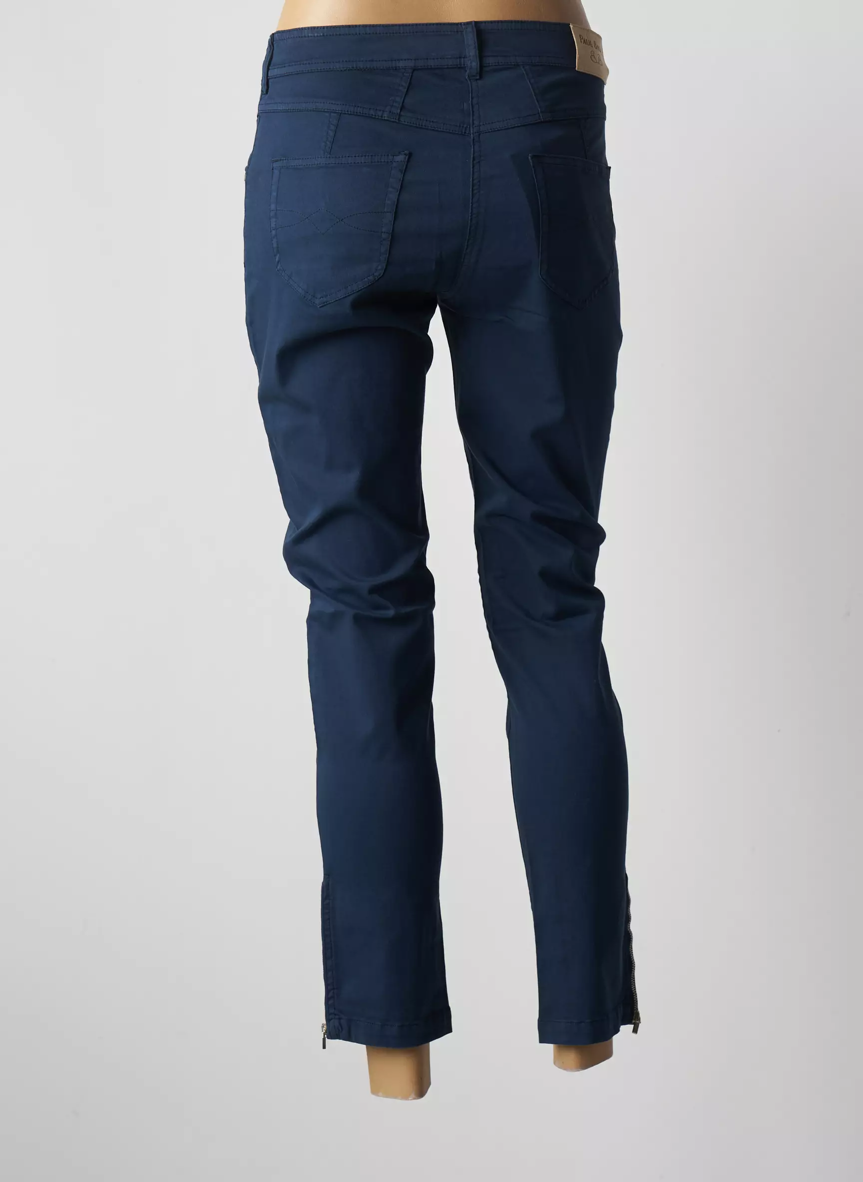 Paul Brial Pantalon7 8 Femme couleur bleu