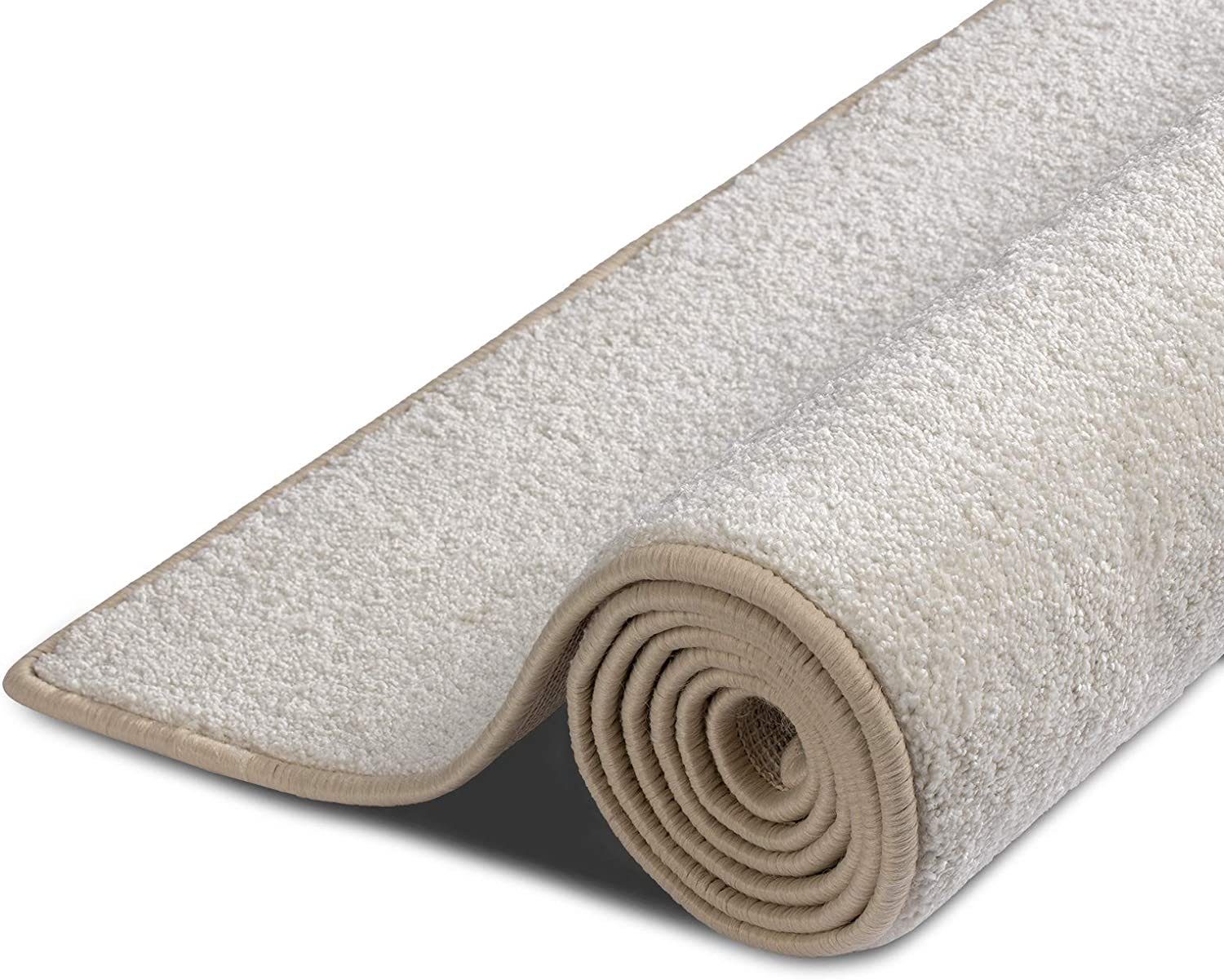 Hochflor-Bettumrandung Sundae, 6 Farben & 3 Größen, Teppichläufer, ideal im Schlafzimmer Floordirekt, Höhe 13.5 mm, (3-tlg), Velours