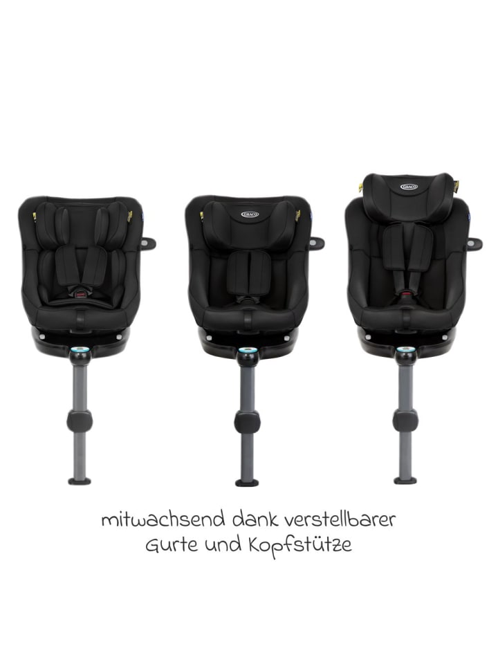 Graco Reboarder-Kindersitz Turn2Me DLX i-Size ab in schwarz günstig kaufen onesize