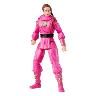 Power Rangers x Cobra Kai Ligtning Collection Actionfigur: Morphed Samantha LaRusso - Pink Mantis Ranger