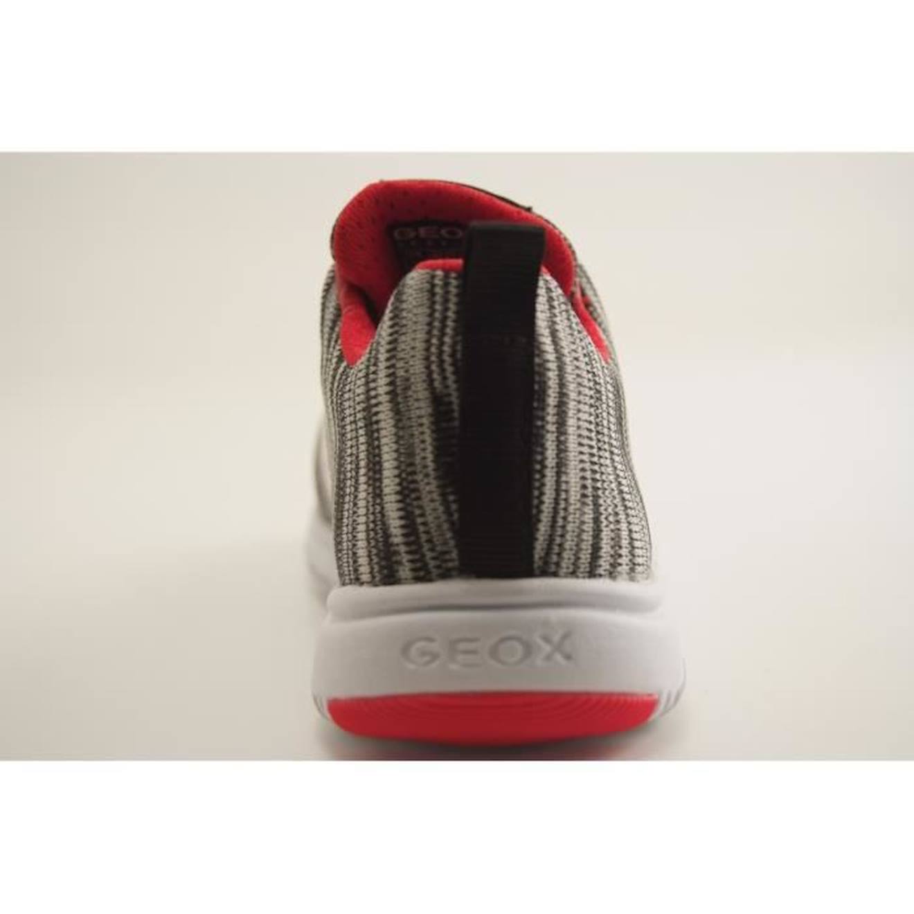 GEOX Enfants-J XUNDAY BL-TRAINING LACET-GRIS CLAIR gris