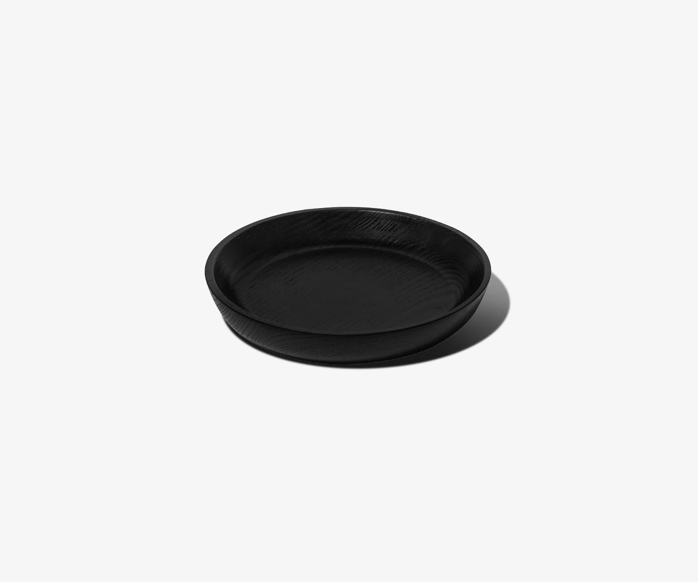 Plateau Ellipse noir - Petit modèle