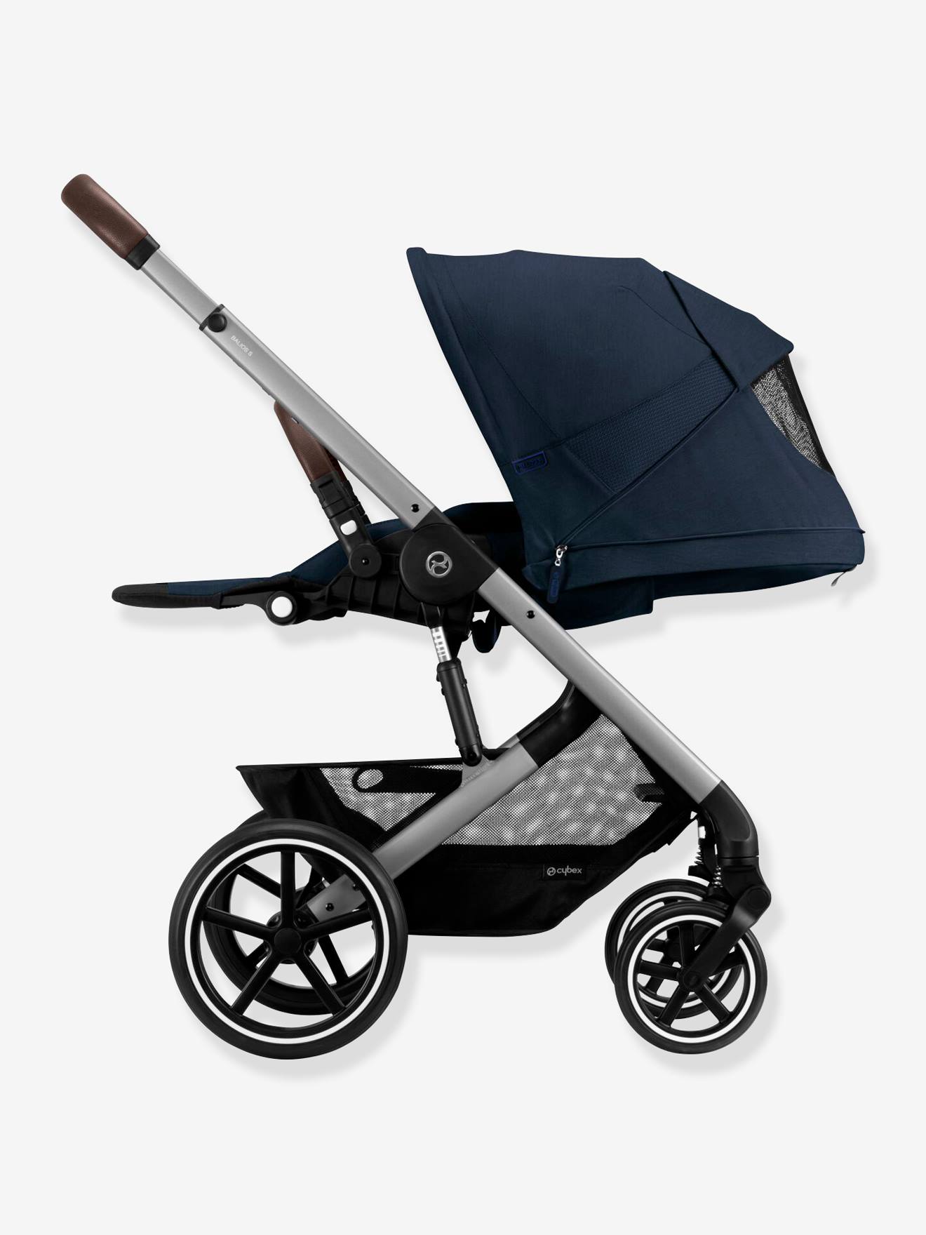 Cybex Wendbarer Kinderwagen BALIOS S LUX 2023 CYBEX Gold - grau
