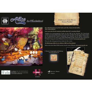 Arcana Puzzle: Alice im Wunderland (DE)