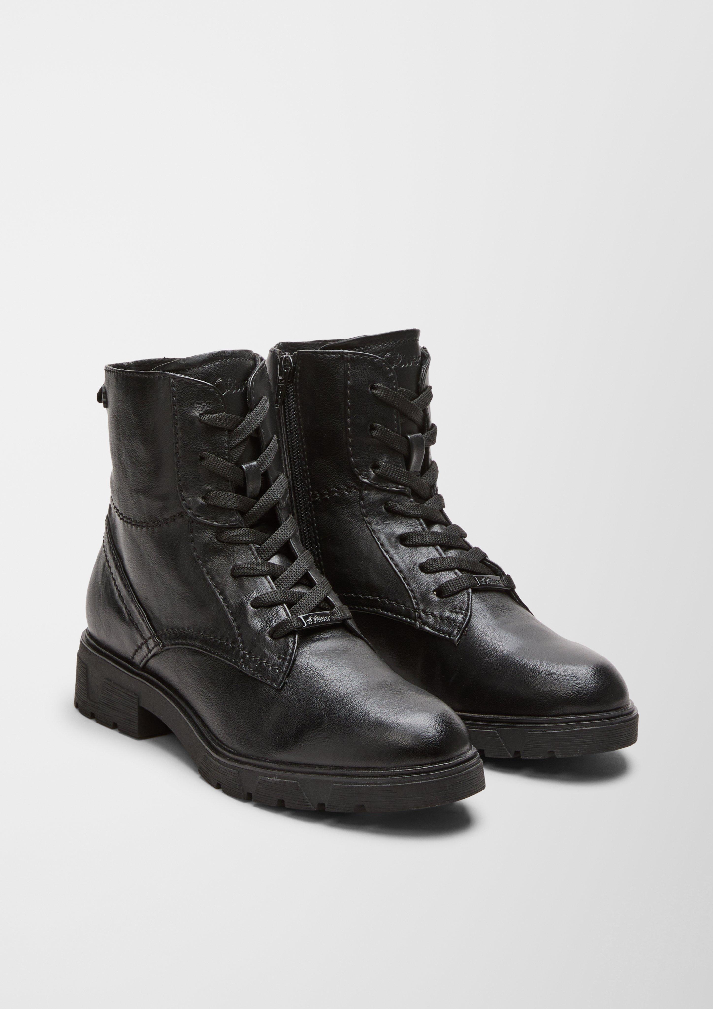 Schnürboots mit Reißverschluss  6006564-001