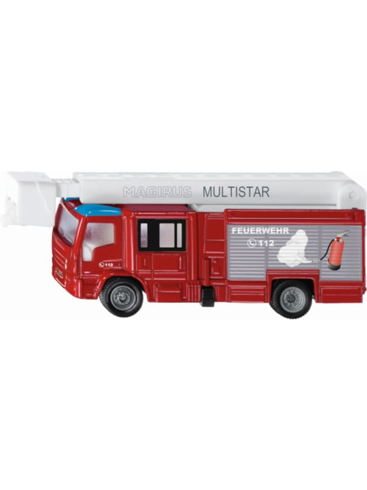 SIKU  Spielzeugfahrzeug Magirus Multistar TLF Feuerwehr mit Teleskopmast - ab 3 Jahre günstig kaufen onesize