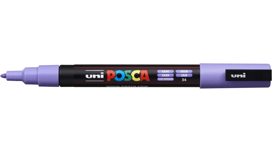 FABER-CASTELL  Marker UNI POSCA PC-3M lila lila