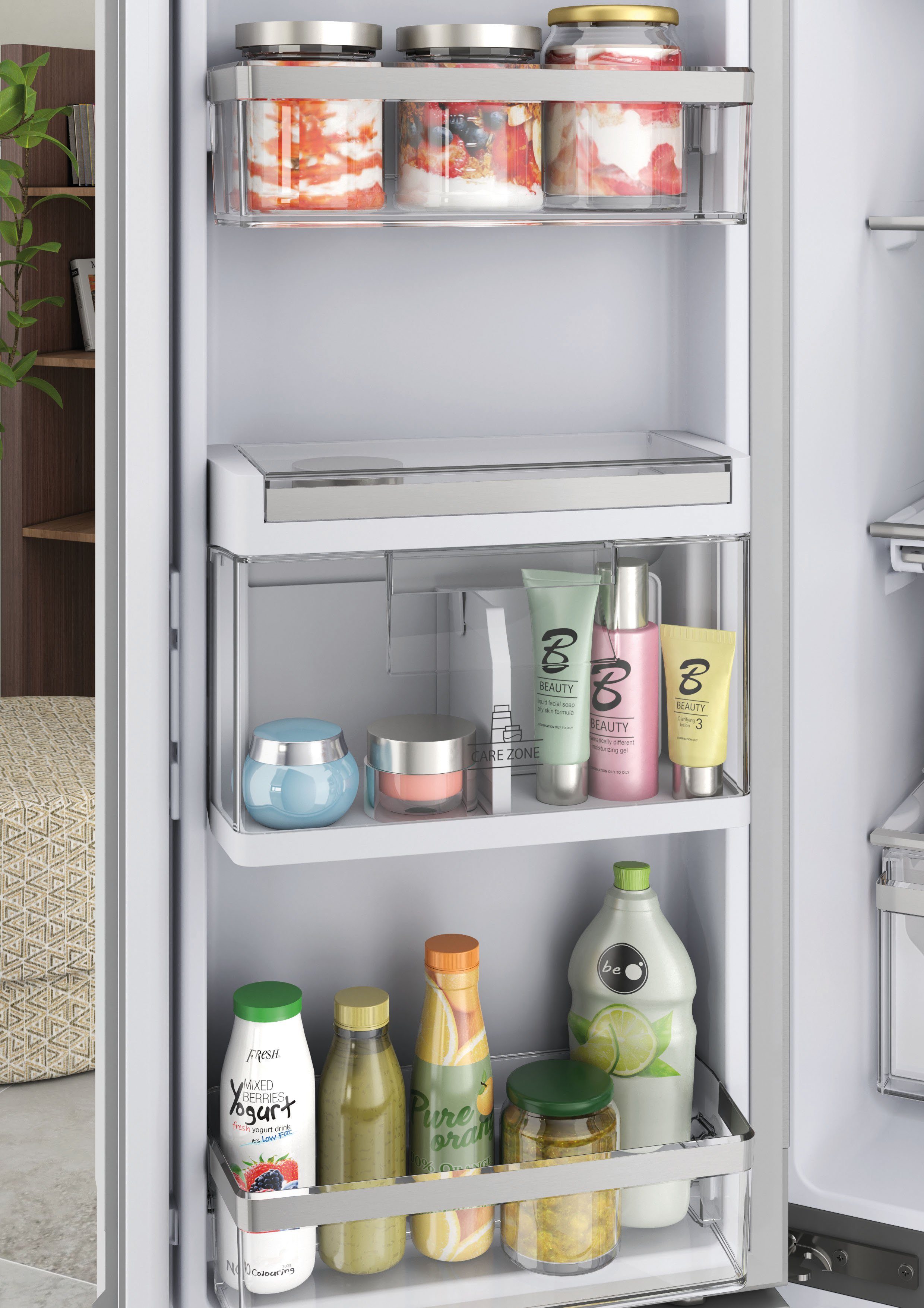BAUKNECHT Multi Door BQ9 U2L, 187,4 cm hoch, 90,9 cm breit