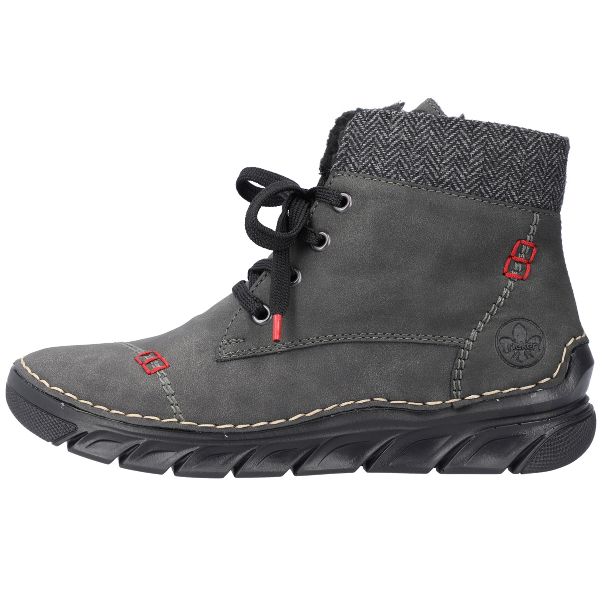 Rieker 55031 Schnürboots dunkelgrau