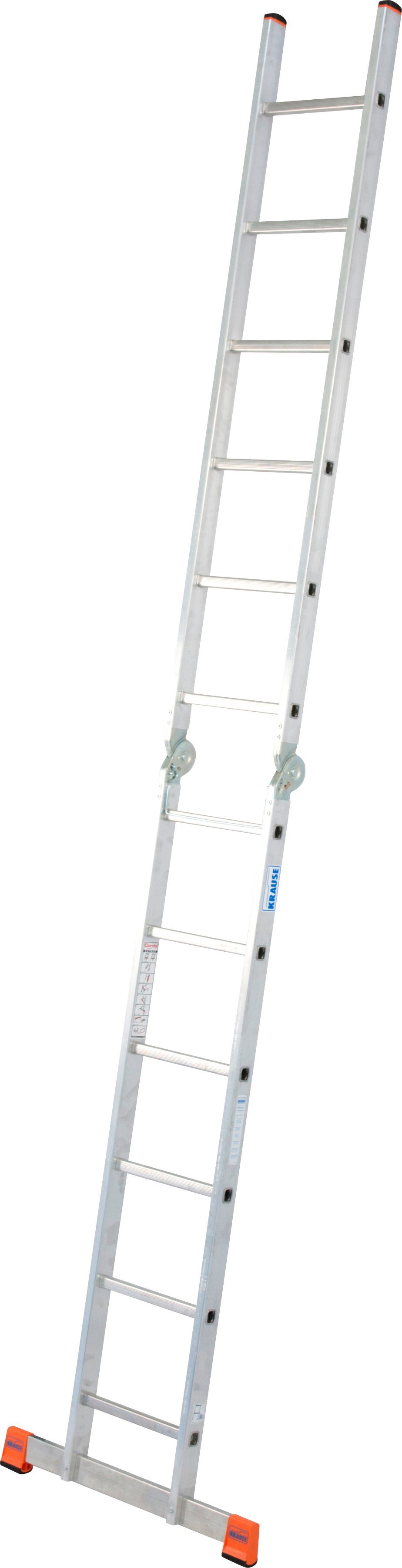 KRAUSE Gelenkleiter MONTO TriMatic