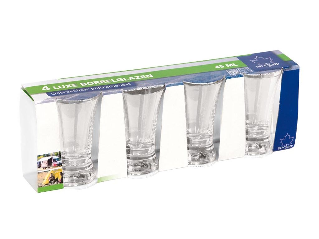 Bo-Camp Deluxe Schnapsglas Set