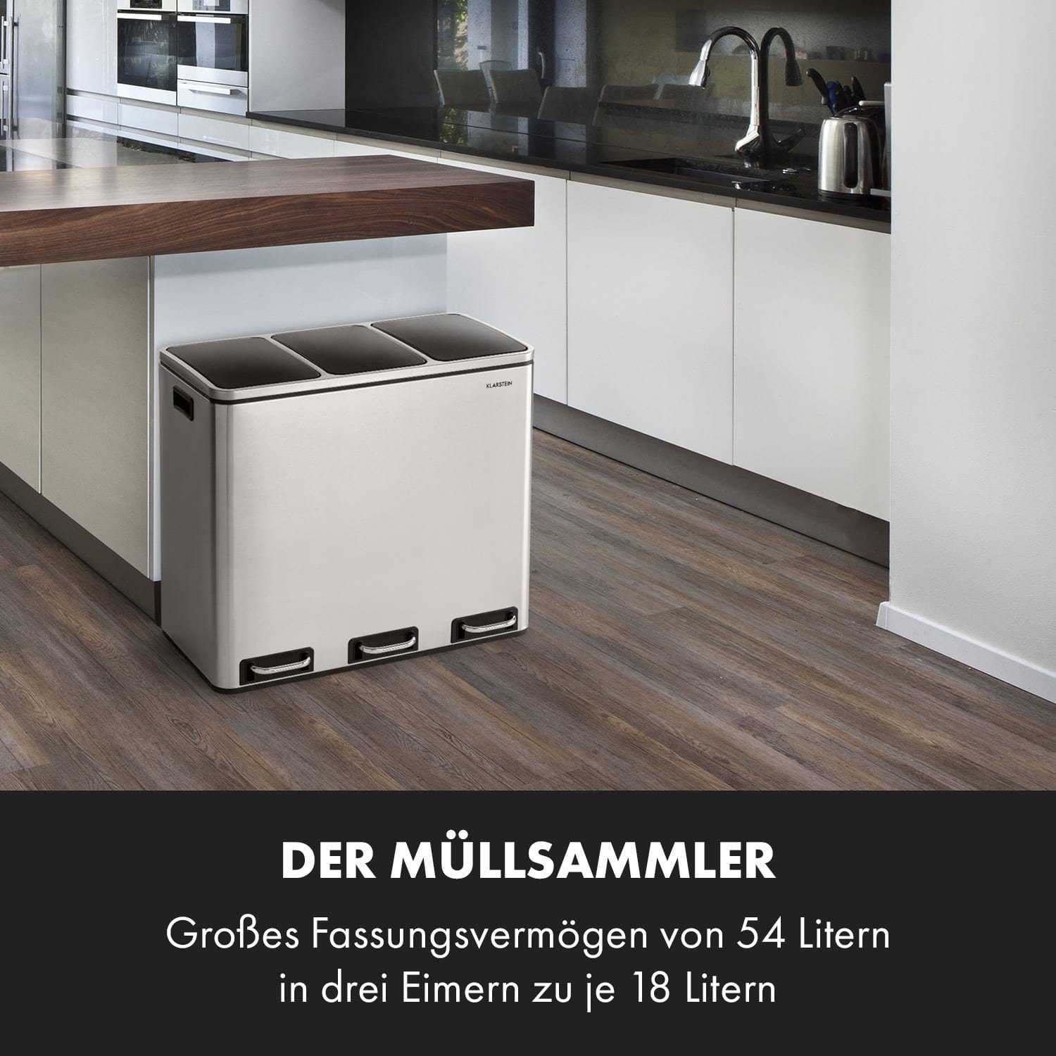 Klarstein Mülleimer Grandmaster Trash