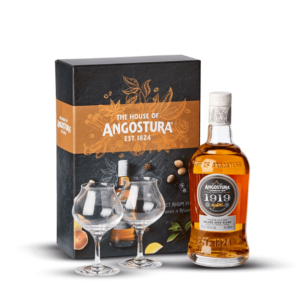 Coffret Angostura 1919 + 2  verres