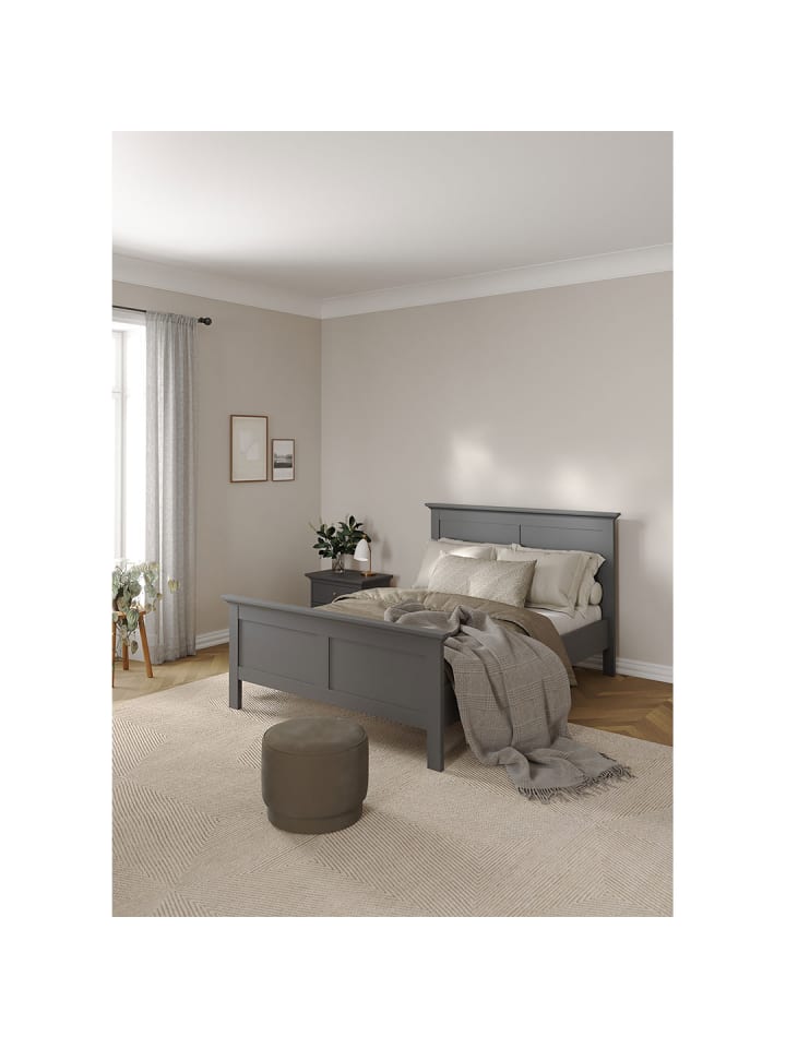 ebuy24 Bett Venedig Grau 159 x 211 cm günstig kaufen onesize