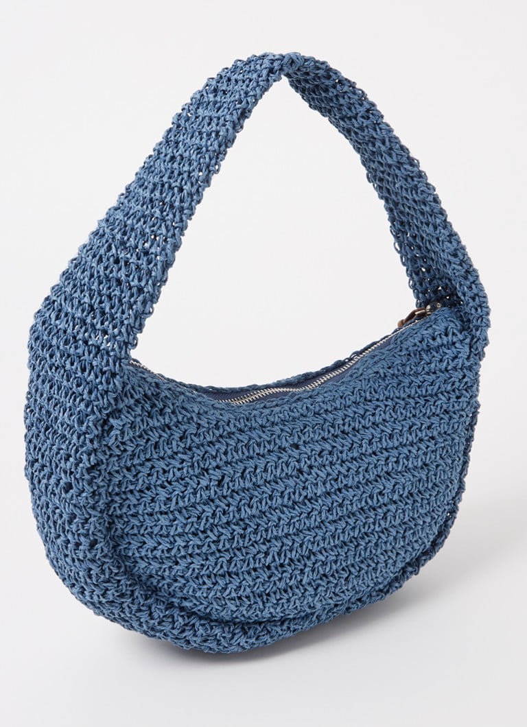 Becksöndergaard Vanessa Talia raffia shoulder bag