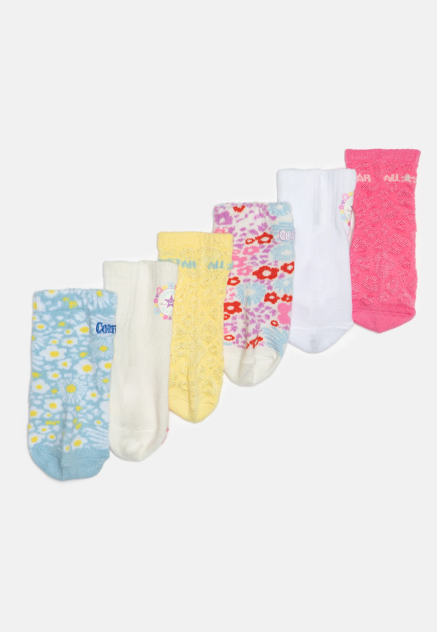 Converse Grippers Unisex Pack de 6 - Calcetines