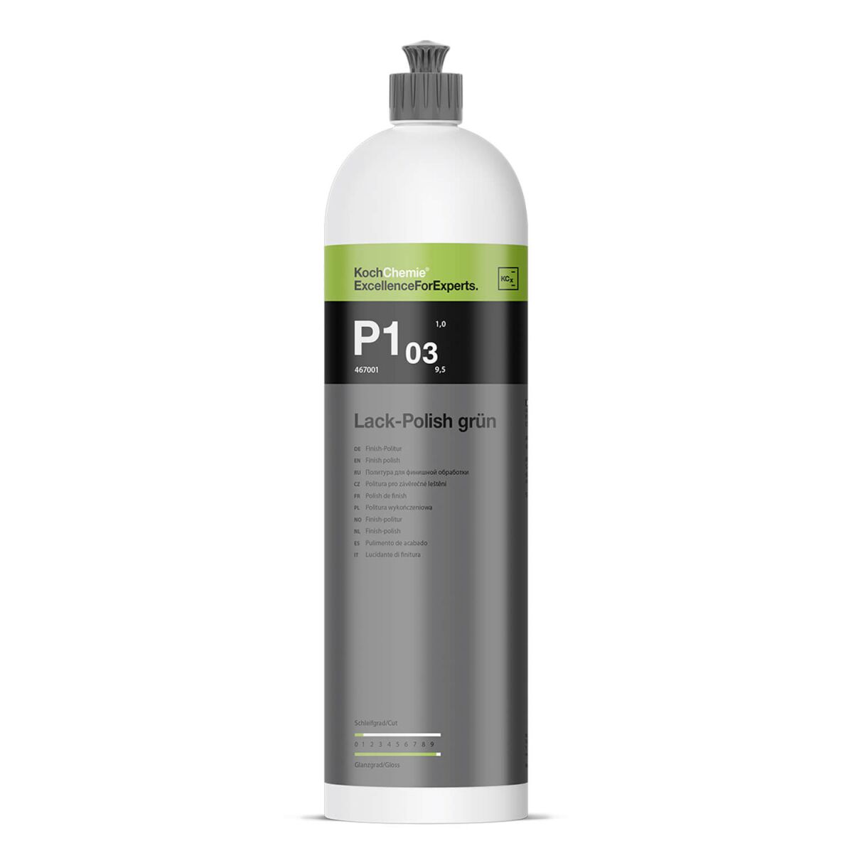 Koch Chemie Lack-Polish grün P1.03 Glanzpolitur 1L