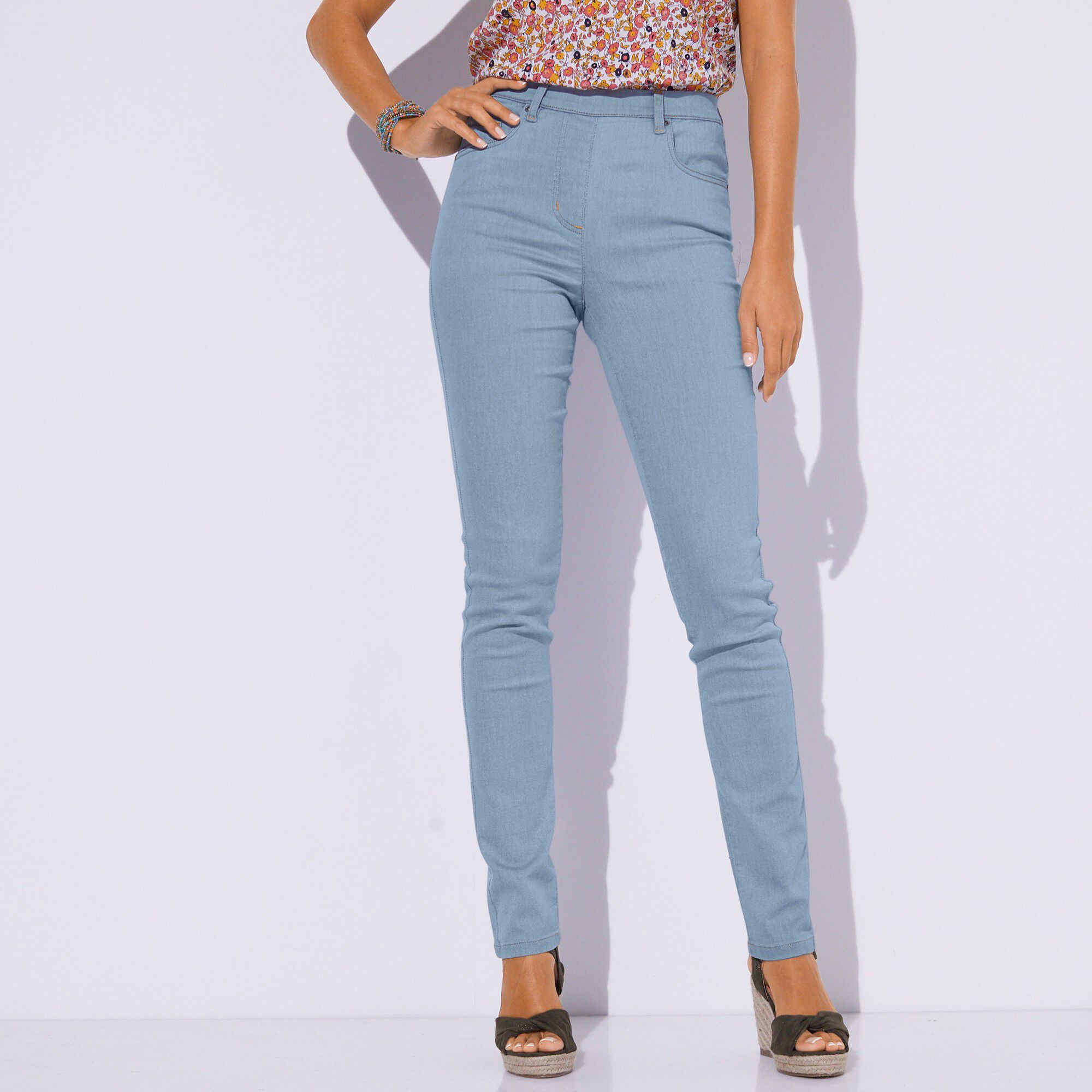 Jegging fuselé jean stretch