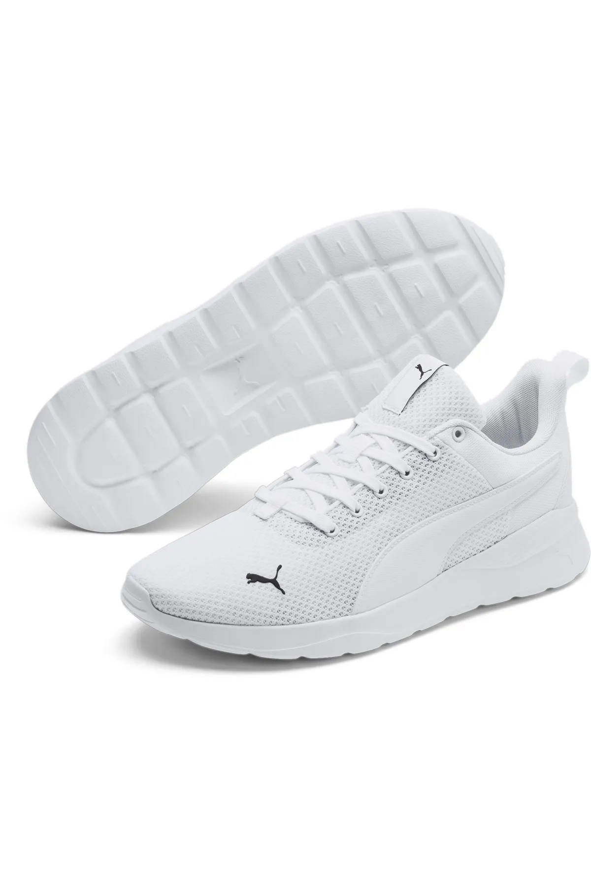 Puma  371128 Anzarun Lite Unisex Freizeit-Sneaker Weiß