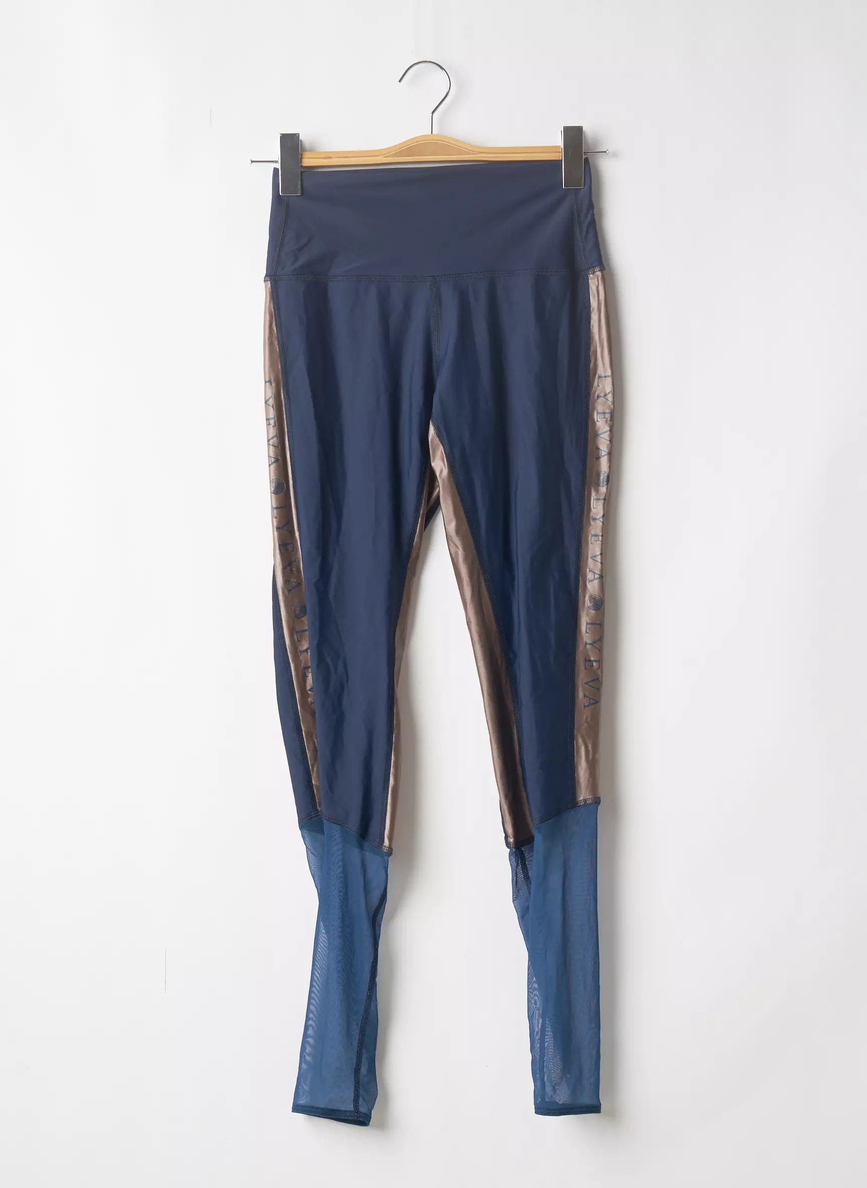 Lyeva Leggings Femme couleur bleu
