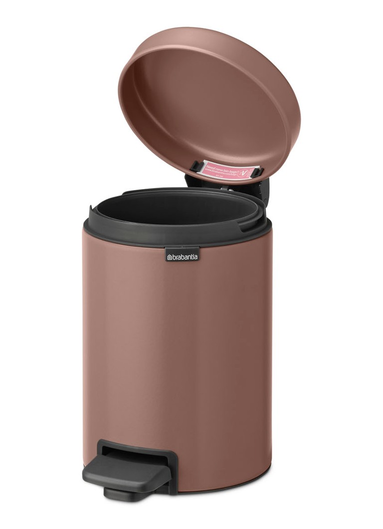 Lixeira de pedal Brabantia NewIcon de 3 litros