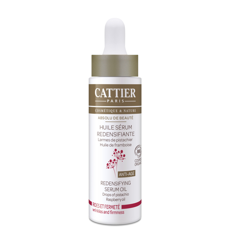 cattier Huile Sérum Redensifiante  - Caresse Soy euse - 30ml Soins visage