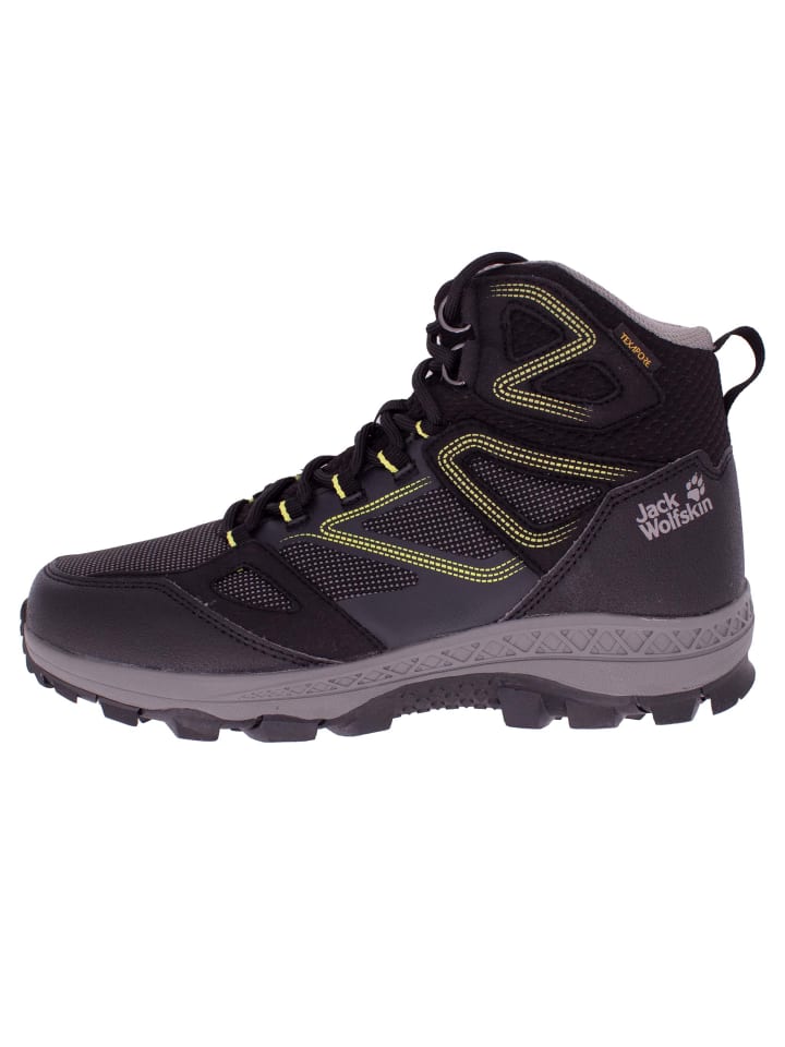 Jack Wolfskin Schuhe Downhill Texapore Mid in Grau günstig kaufen