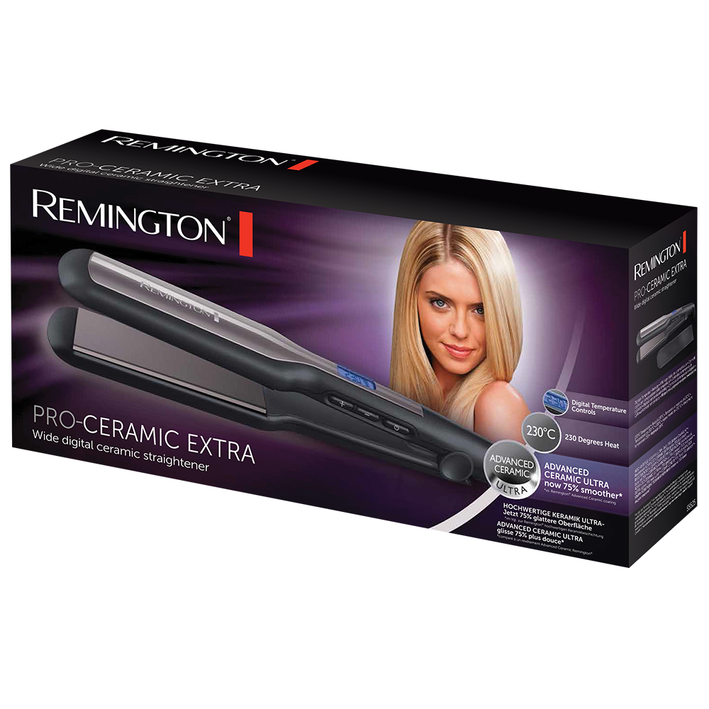 Breiter Pro-Ceramic Extra Haarglätter