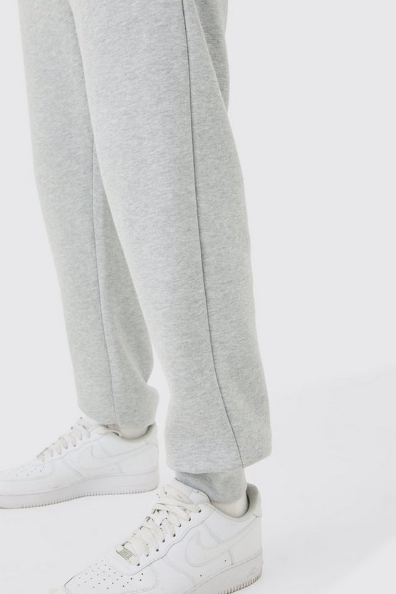 Tall graue Basic Jogginghose