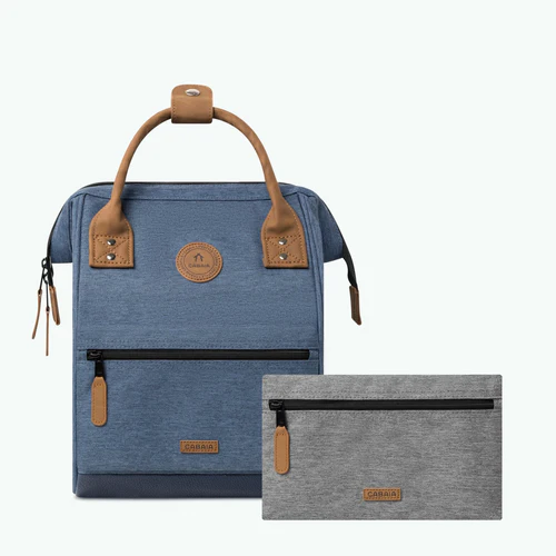 Adventurer Small Backpack Paris blue