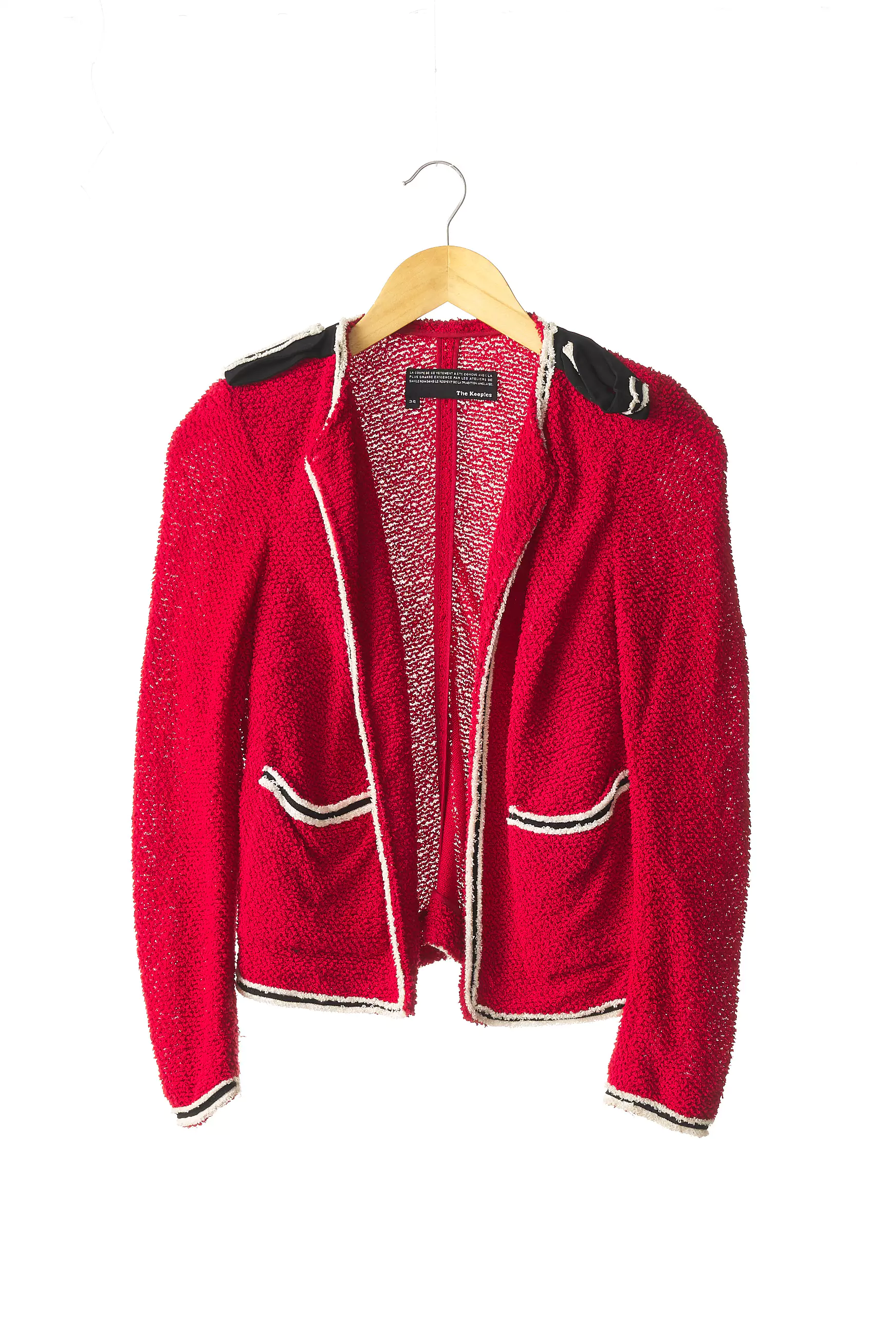 The Kooples Cardigans Femme couleur rouge