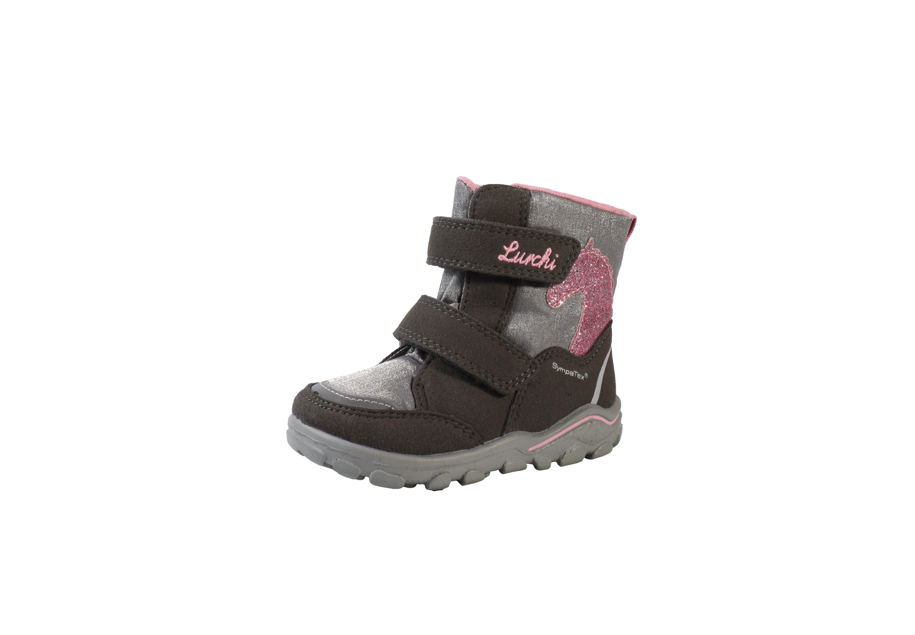 Lurchi Stiefel Kalea-SYMPATEX - grey-pink
