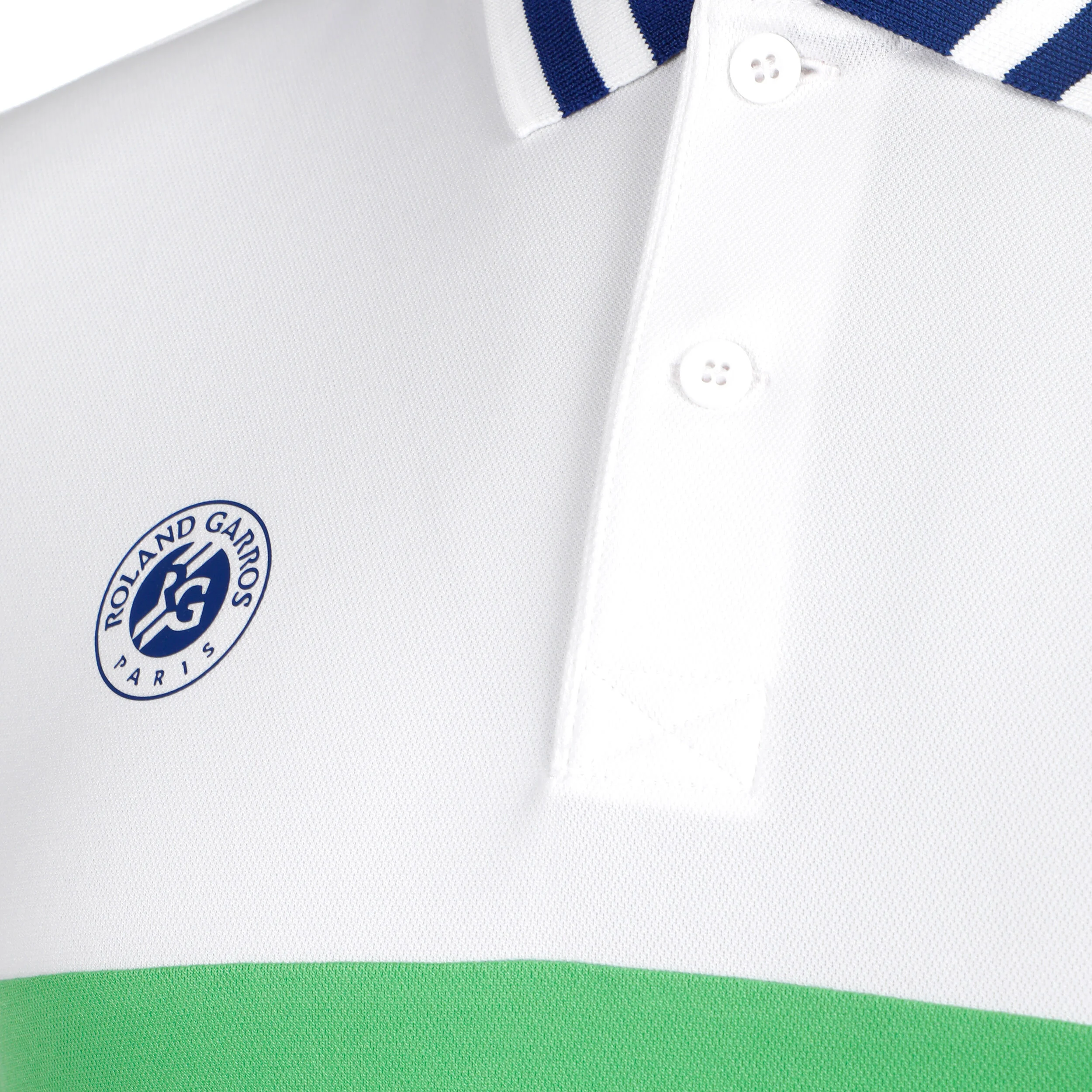 Polo Herren - Weiß, Mehrfarbig