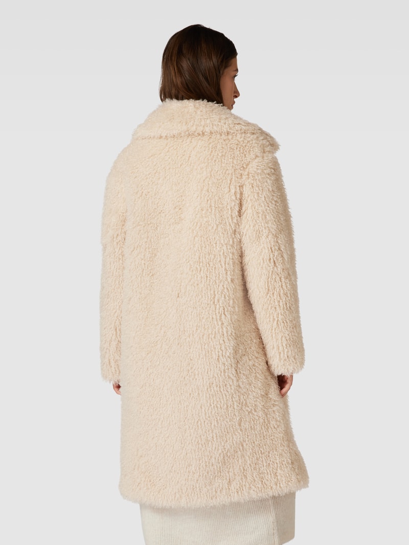Mantel mit Reverskragen in offwhite