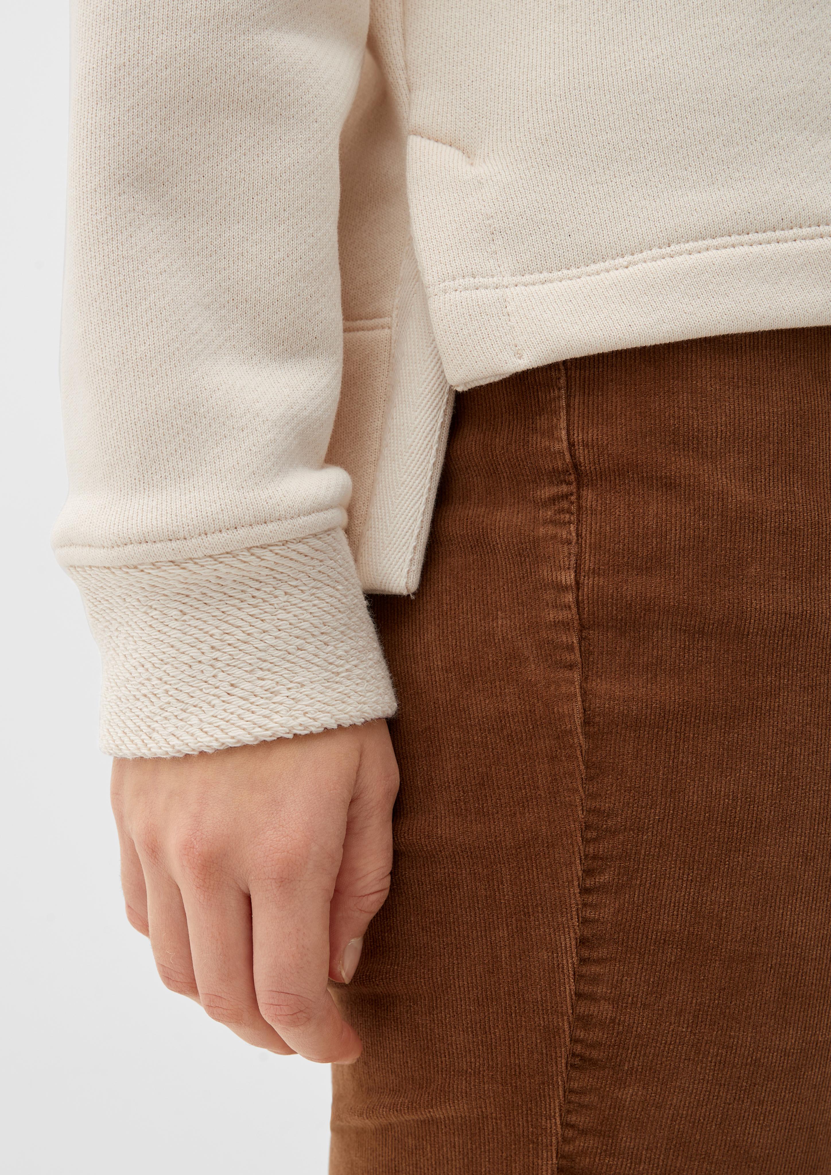 Sweatshirt mit Inside-Out-Effekt  2121556-8105