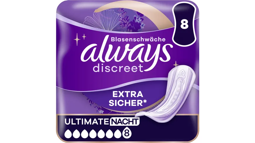 Always Discreet Inkontinenz Ultimate Nacht