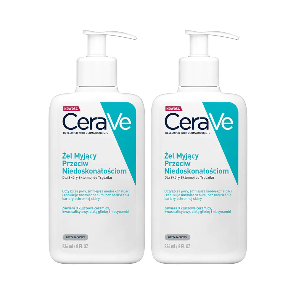 Σετ CeraVe (Τζελ Καθαρισμού κατά των Ατελειών 2 x 236ml)