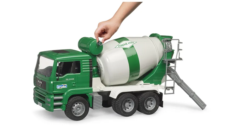 BRUDER - MAN TGA Betonmisch-LKW rapid mix 02739
